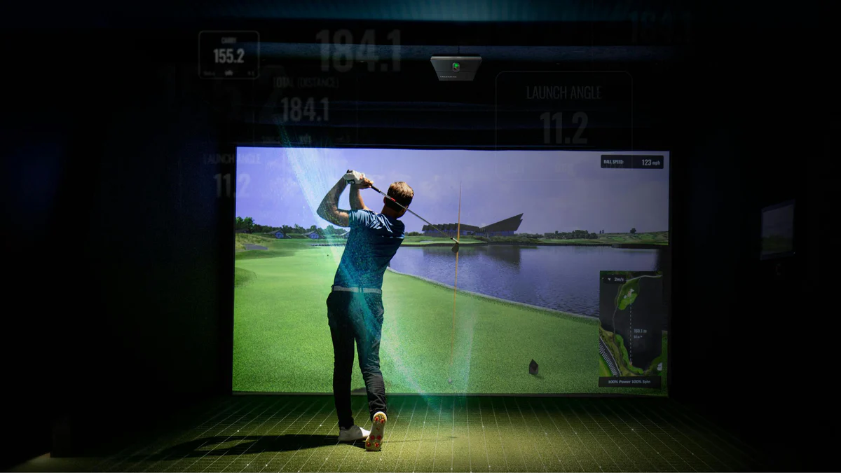 Trackman iO Indoor-Golf-Simulator